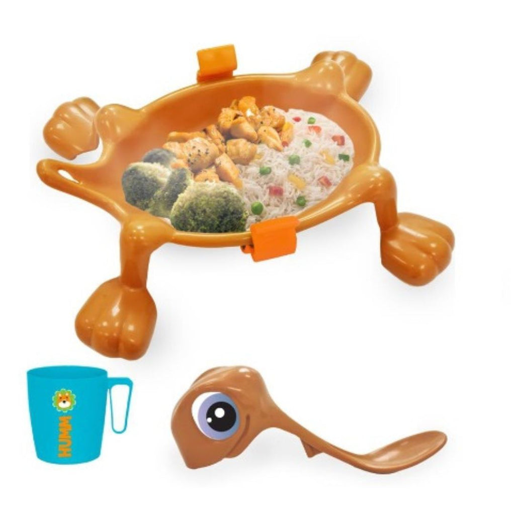 Plato + Cuchara para Bebé "Tortuga"