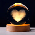 Esfera de cristal 3D