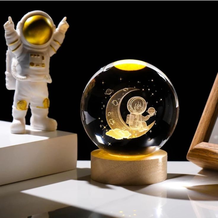 Esfera de cristal 3D