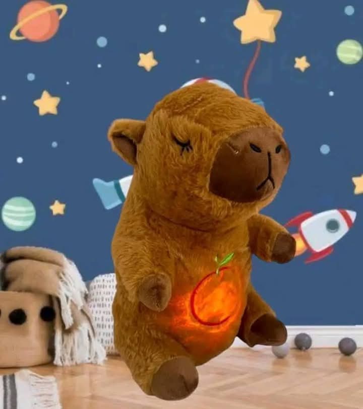 Peluque Capibara que Respira y Emite Sonidos