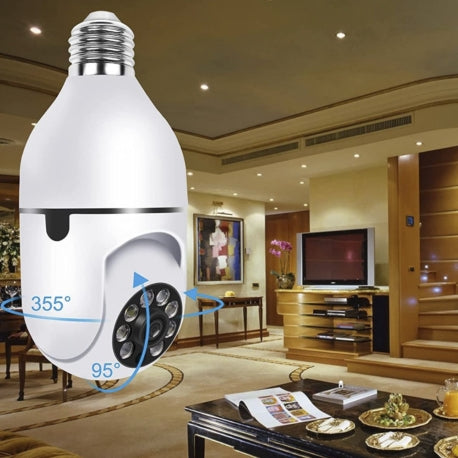 Foco Cámara IP Visión Nocturna 360°