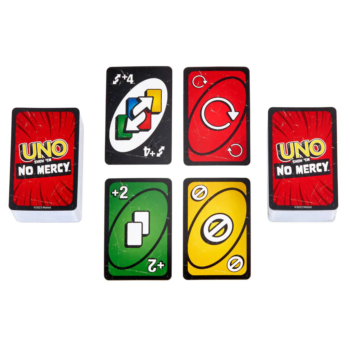 Juego de Cartas UNO - Edición No Mercy (Sin Piedad)
